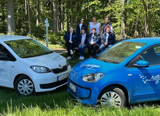 Gruppenbild Wald